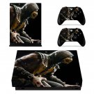 Mortal Kombat X decal skin sticker for Xbox One X console and controllers