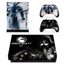 Mortal Kombat X decal skin sticker for Xbox One X console and controllers