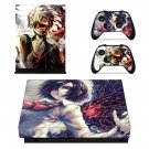 Tokyo Ghoul decal skin sticker for Xbox One X console and controllers