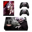 Tokyo Ghoul decal skin sticker for Xbox One X console and controllers
