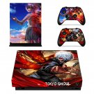 Tokyo Ghoul decal skin sticker for Xbox One X console and controllers
