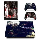 Tokyo Ghoul decal skin sticker for Xbox One X console and controllers