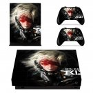 Metal Gear Solid Rising decal skin sticker for Xbox One X console and controllers