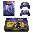 Fortnite decal skin sticker for Xbox One X console and controllers