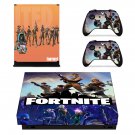 Fortnite decal skin sticker for Xbox One X console and controllers