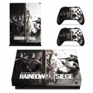 Tom Clancy's Rainbow Six Siege decal skin sticker for Xbox One X console and controllers