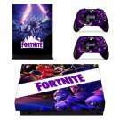 Fortnite decal skin sticker for Xbox One X console and controllers