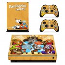 Cuphead decal skin sticker for Xbox One X console and controllers