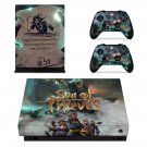 Sea of Thieves decal skin sticker for Xbox One X console and controllers
