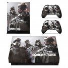 Tom Clancy's Rainbow Six Siege decal skin sticker for Xbox One X console and controllers