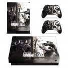Tom Clancy's Rainbow Six Siege decal skin sticker for Xbox One X console and controllers