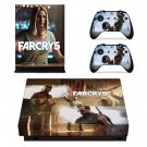 Far Cry 5 decal skin sticker for Xbox One X console and controllers