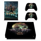 Sea of Thieves decal skin sticker for Xbox One X console and controllers