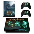 Sea of Thieves decal skin sticker for Xbox One X console and controllers