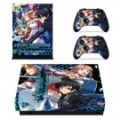 Sword Art Online Hollow Fragment decal skin sticker for Xbox One X console and controllers