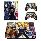 Fairy Tail decal skin sticker for Xbox One X console and controllers