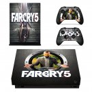 Far Cry 5 decal skin sticker for Xbox One X console and controllers