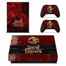 Sea of Thieves decal skin sticker for Xbox One X console and controllers