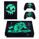 Sea of Thieves decal skin sticker for Xbox One X console and controllers