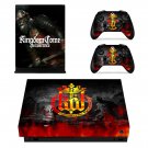 Kingdom Come Deliverance decal skin sticker for Xbox One X console and controllers