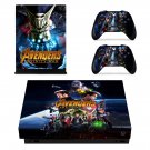 Avengers infinity war decal skin sticker for Xbox One X console and controllers