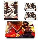Attack on Titan 2 decal skin sticker for Xbox One X console and controllers
