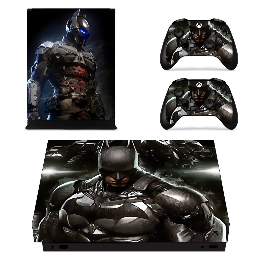 Batman decal skin sticker for Xbox One X console and controllers