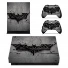 Batman decal skin sticker for Xbox One X console and controllers