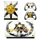 Dark Souls decal skin sticker for Xbox One X console and controllers