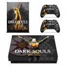 Dark Souls decal skin sticker for Xbox One X console and controllers