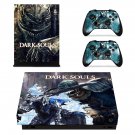 Dark Souls decal skin sticker for Xbox One X console and controllers