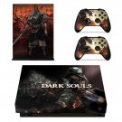 Dark Souls decal skin sticker for Xbox One X console and controllers