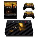 Vampyr decal skin sticker for Xbox One X console and controllers