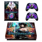 Bloodstained Ritual of the Night decal skin sticker for Xbox One X console and controllers
