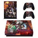 Bloodstained Ritual of the Night decal skin sticker for Xbox One X console and controllers
