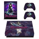 Bloodstained Ritual of the Night decal skin sticker for Xbox One X console and controllers