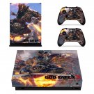 God Eater 3 decal skin sticker for Xbox One X console and controllers