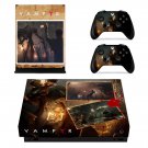 Vampyr decal skin sticker for Xbox One X console and controllers