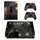 Vampyr decal skin sticker for Xbox One X console and controllers