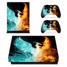 Your Soaring Phoenix decal skin sticker for Xbox One X console and controllers