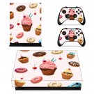 Fast food decal skin sticker for Xbox One X console and controllers