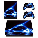 Abstract wallpaper decal skin sticker for Xbox One X console and controllers