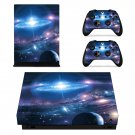 Galaxy Wallpaper decal skin sticker for Xbox One X console and controllers