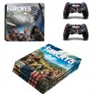 Far Cry 5 decal skin sticker for PS4 Pro console and controllers