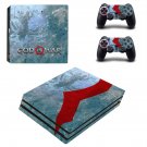 God of war decal skin sticker for PS4 Pro console and controllers
