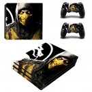 Mortal Kombat X decal skin sticker for PS4 Pro console and controllers