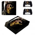 Mortal Kombat X decal skin sticker for PS4 Pro console and controllers