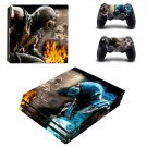 Mortal Kombat X decal skin sticker for PS4 Pro console and controllers
