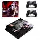 Tokyo Ghoul decal skin sticker for PS4 Pro console and controllers