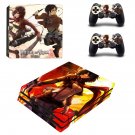 Attack on Titan 2 decal skin sticker for PS4 Pro console and controllers
